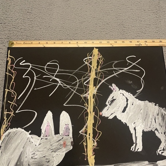 Night in the wilderness canvas wall art - Picture 6 of 6